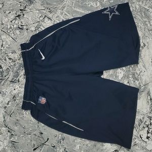 NFL Nike Dri-fit Dallas Cowboys mens basketball shorts